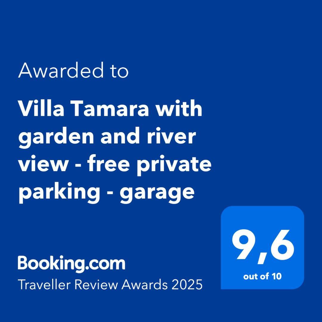 Villa Tamara With Garden And River View - Free Private Parking - Garage Mostar Exterior photo